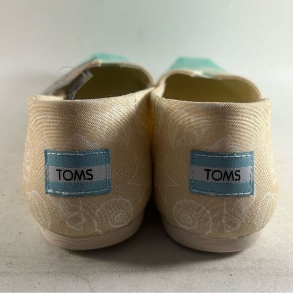 Toms Alpargata 3.0 Women’s Seashell Shoes Slip On Sneakers Tan Size 8.5 - Picture 4 of 8